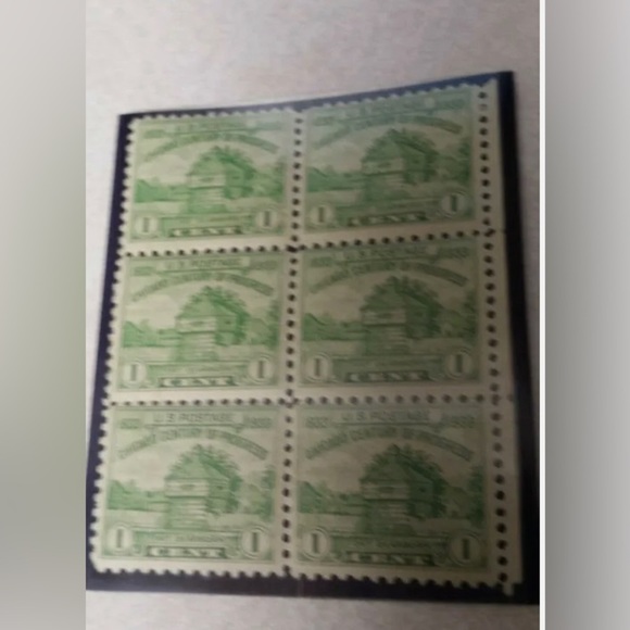 1933 Vintage Stamp #728, (14) 1 Cent Chicago Century of Progress Fort Dearborn - Picture 3 of 6